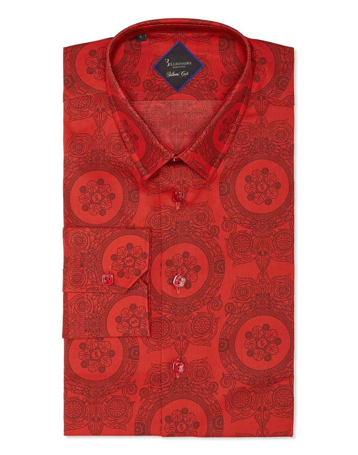 Shirt Silver Cut LS/Cristal Baroque, цвет: Красный
