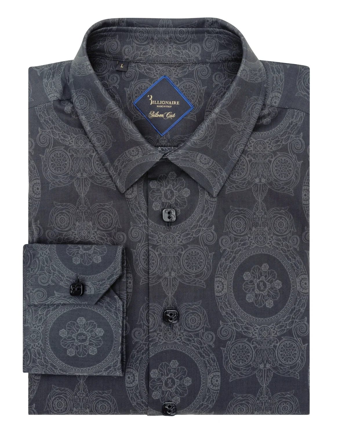 Shirt Gold Cut LS/Cristal Baroque, цвет: Черный