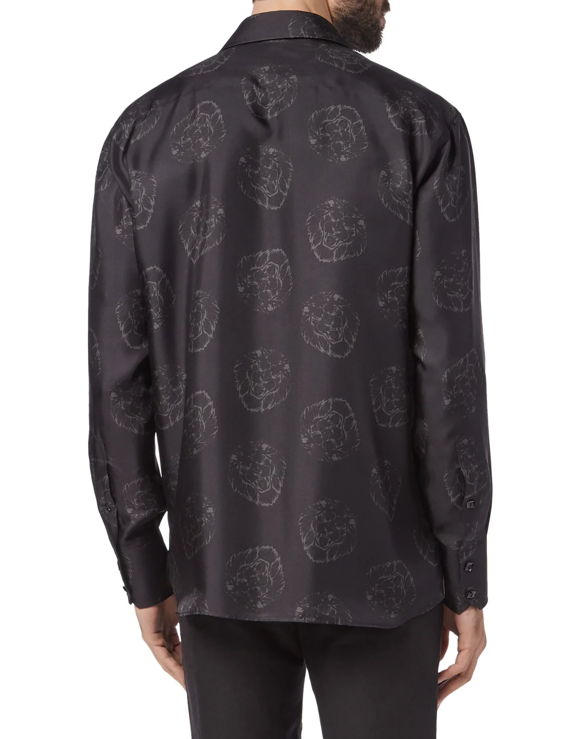 Shirt Gold Cut LS/Milano Baroque, цвет: Черный