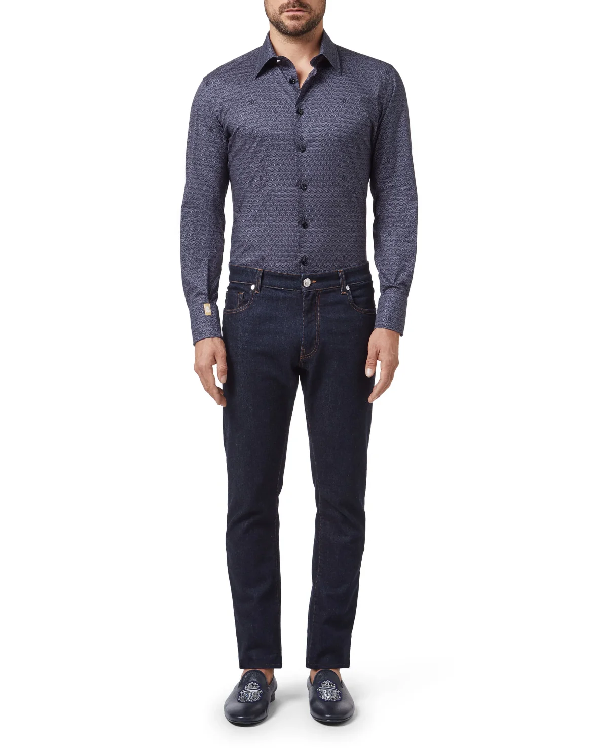 Shirt Silver Cut LS/Milano Lion, цвет: Черный