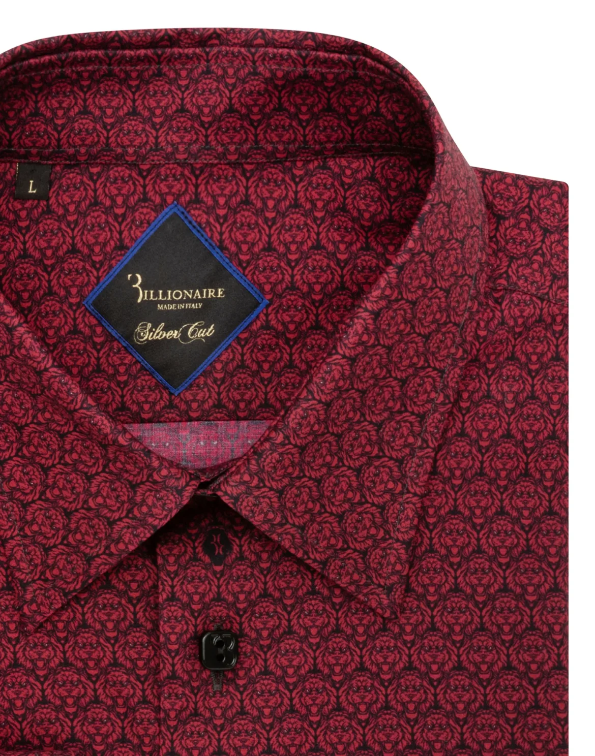 Shirt Silver Cut LS/Milano Lion, цвет: Красный