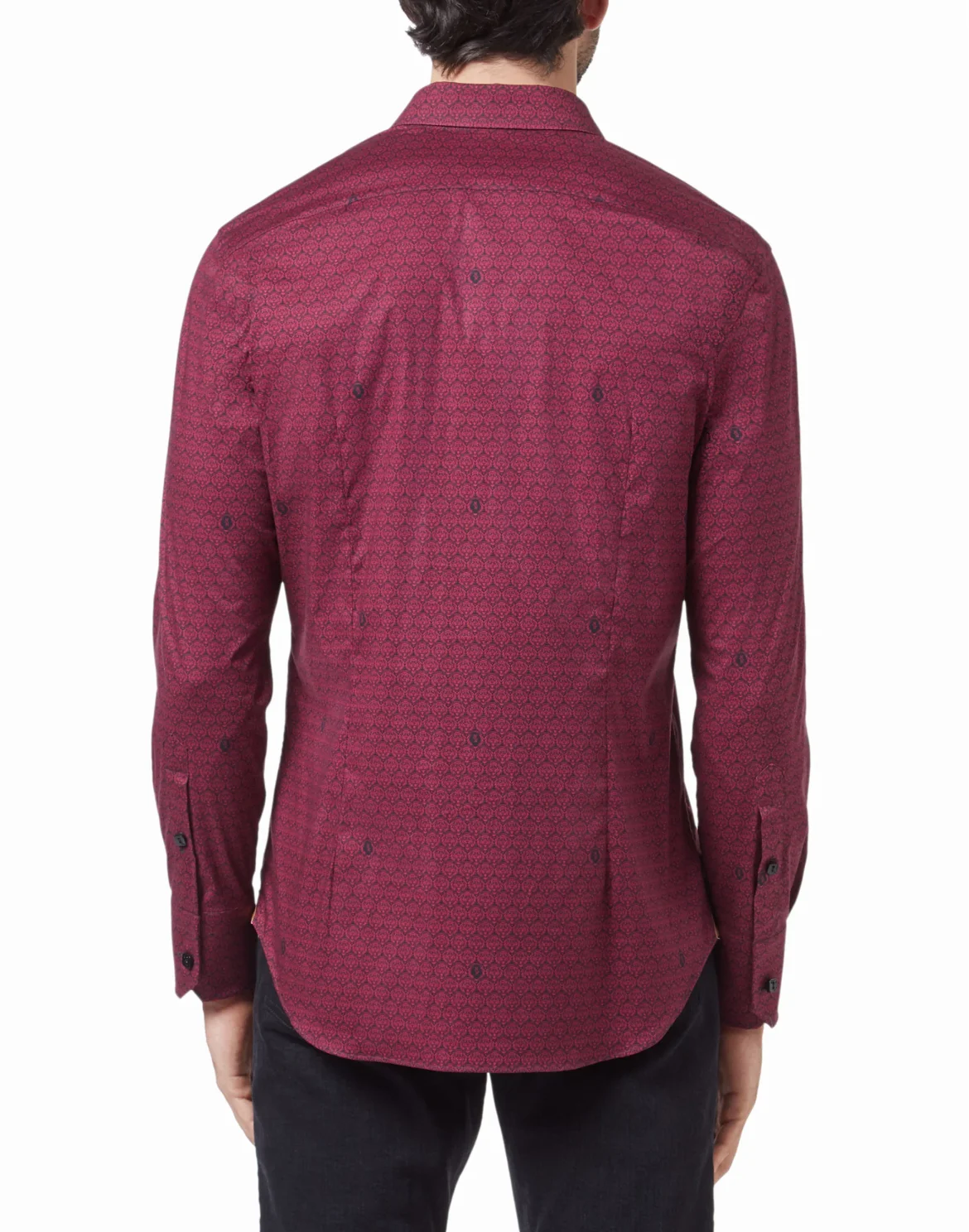 Shirt Silver Cut LS/Milano Lion, цвет: Красный