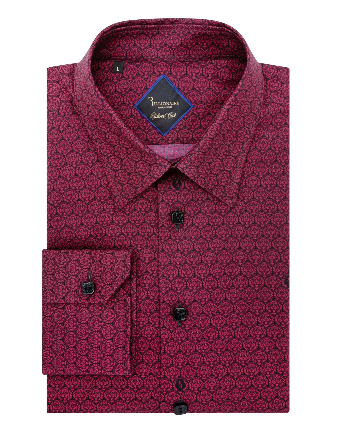 Shirt Silver Cut LS/Milano Lion, цвет: Красный