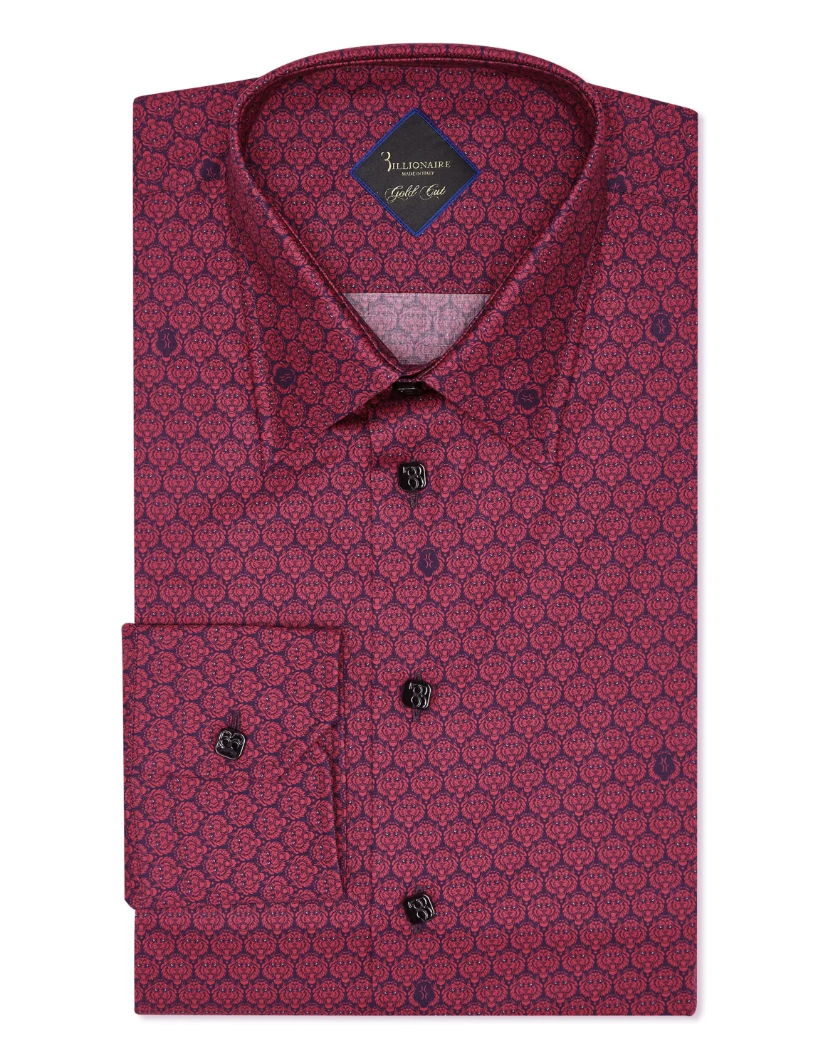 Shirt Gold Cut LS/Milano Lion, цвет: Красный