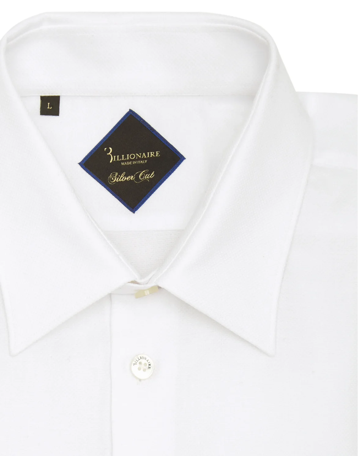 Shirt Silver Cut LS/Milano Double B, цвет: Белый