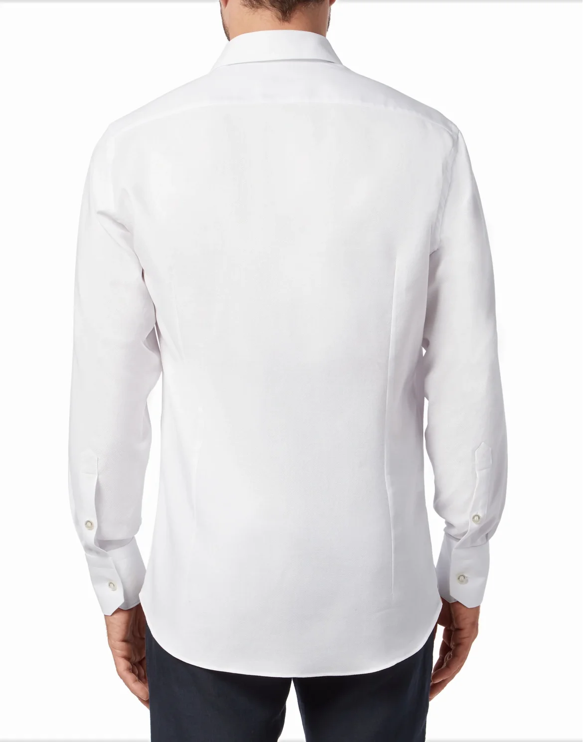Shirt Silver Cut LS/Milano Double B, цвет: Белый