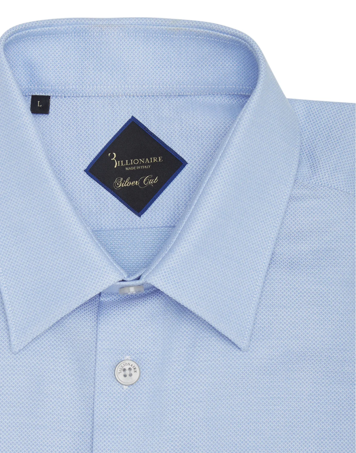 Shirt Silver Cut LS/Milano Double B, цвет: Синий