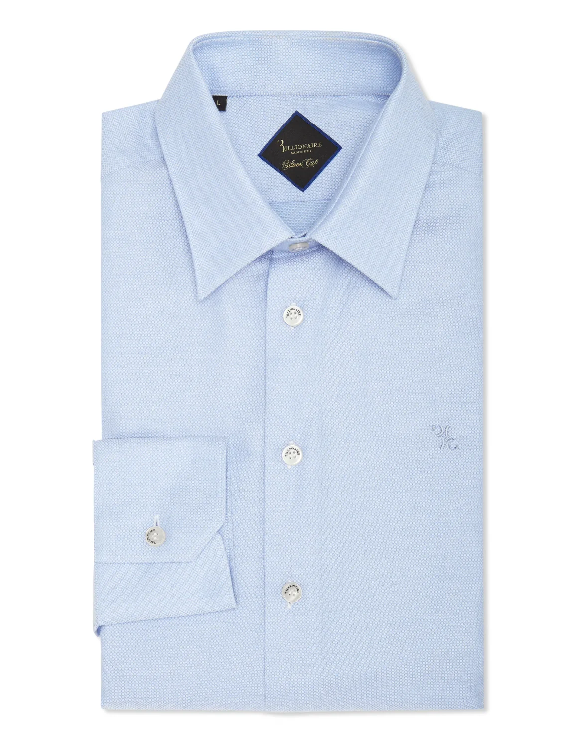 Shirt Silver Cut LS/Milano Double B, цвет: Синий