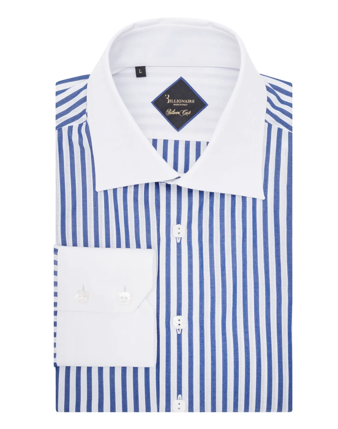 Shirt Silver Cut LS/Flavio Double B, цвет: Синий