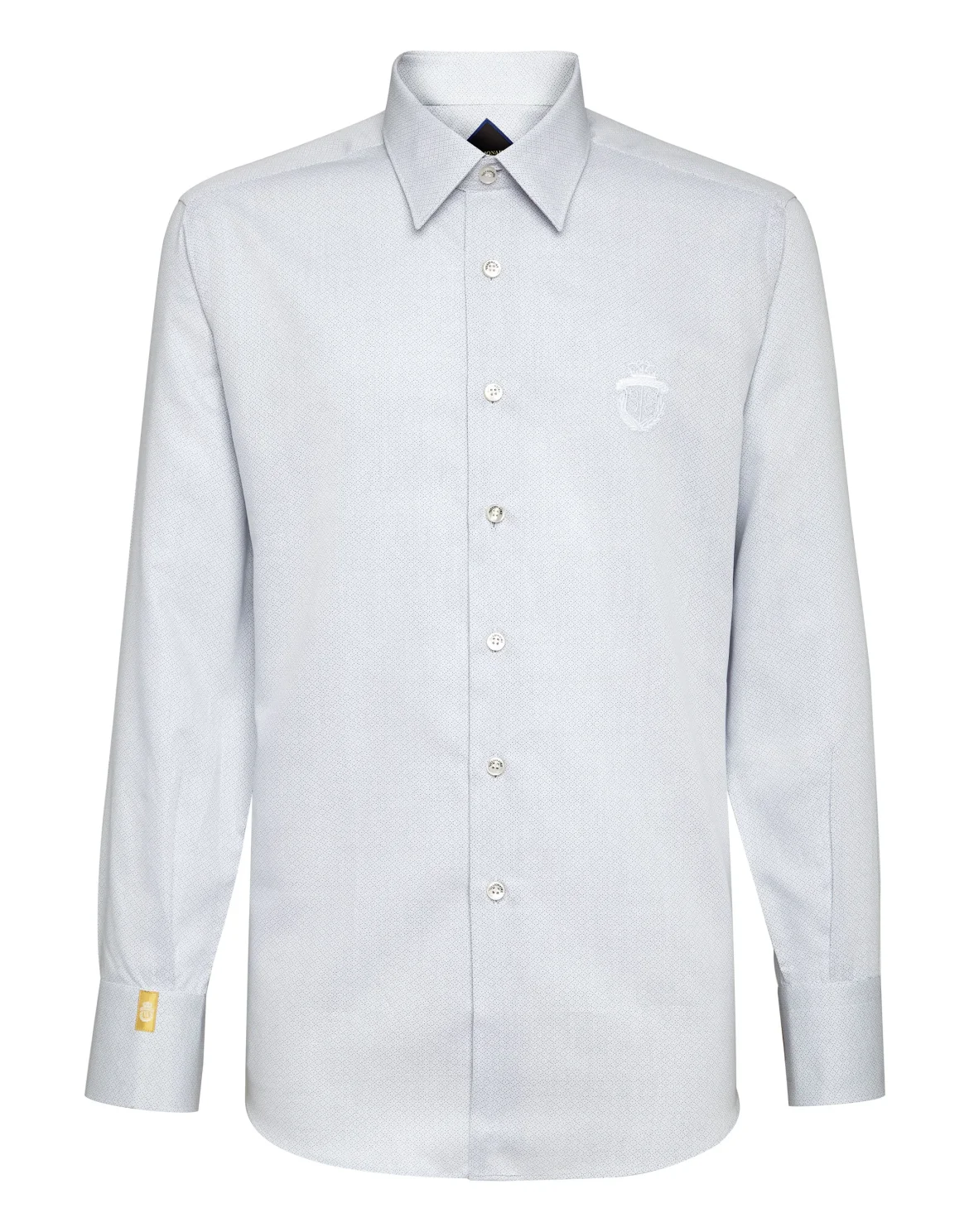 Shirt Silver Cut LS/Milano Crest, цвет: Синий