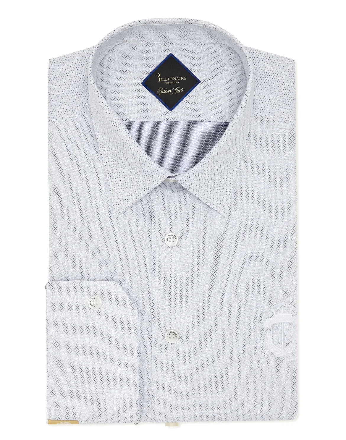 Shirt Silver Cut LS/Milano Crest, цвет: Синий