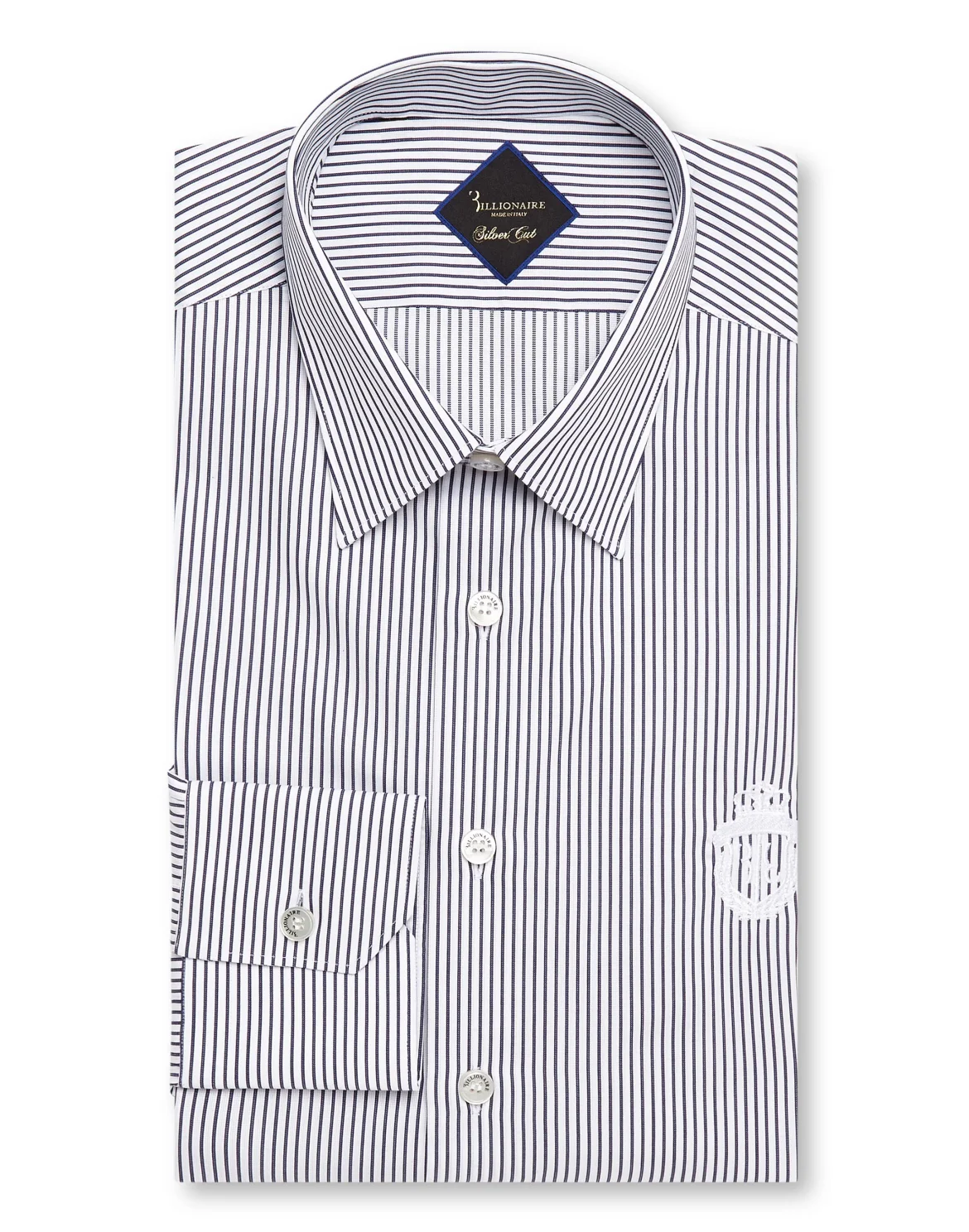 Shirt Silver Cut LS/Milano Crest, цвет: Синий