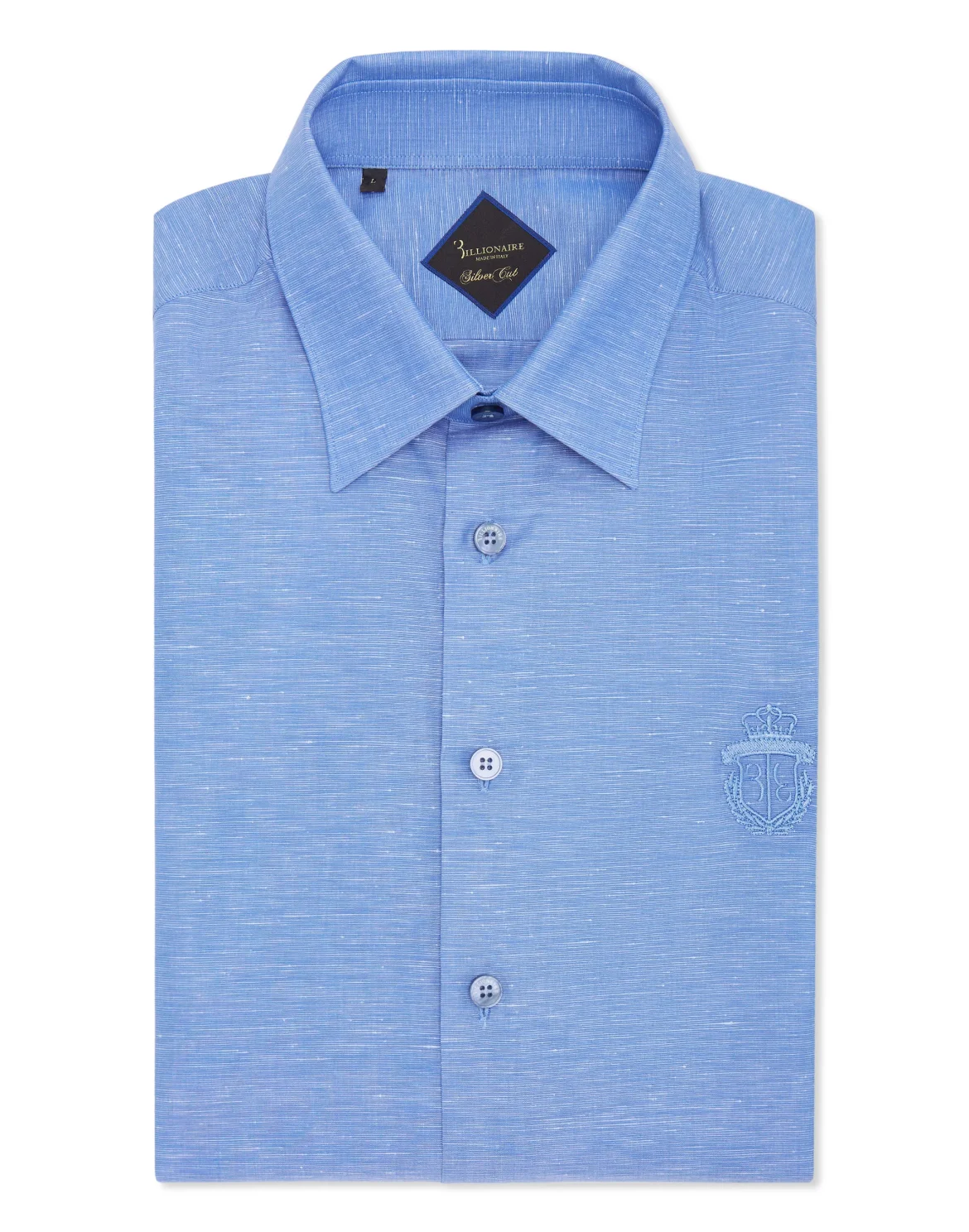 Shirt Silver Cut SS/Milano Crest, цвет: Синий