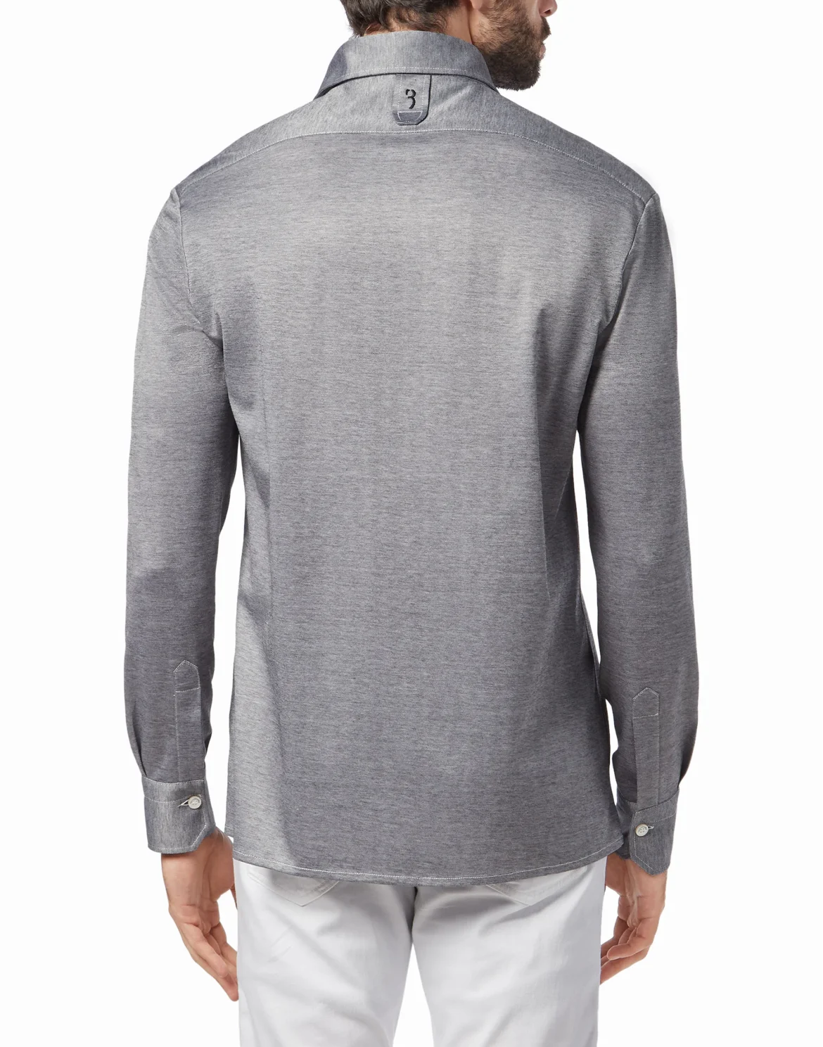 Shirt LS Crest, цвет: Черный