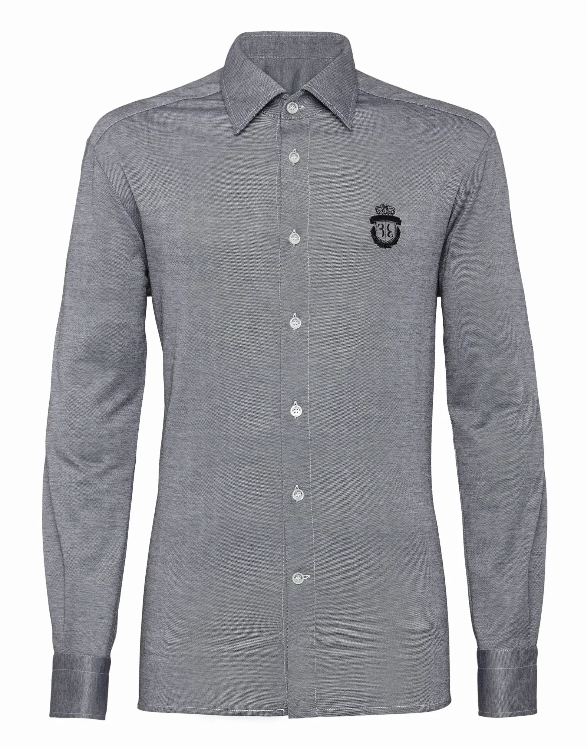 Shirt LS Crest, цвет: Черный