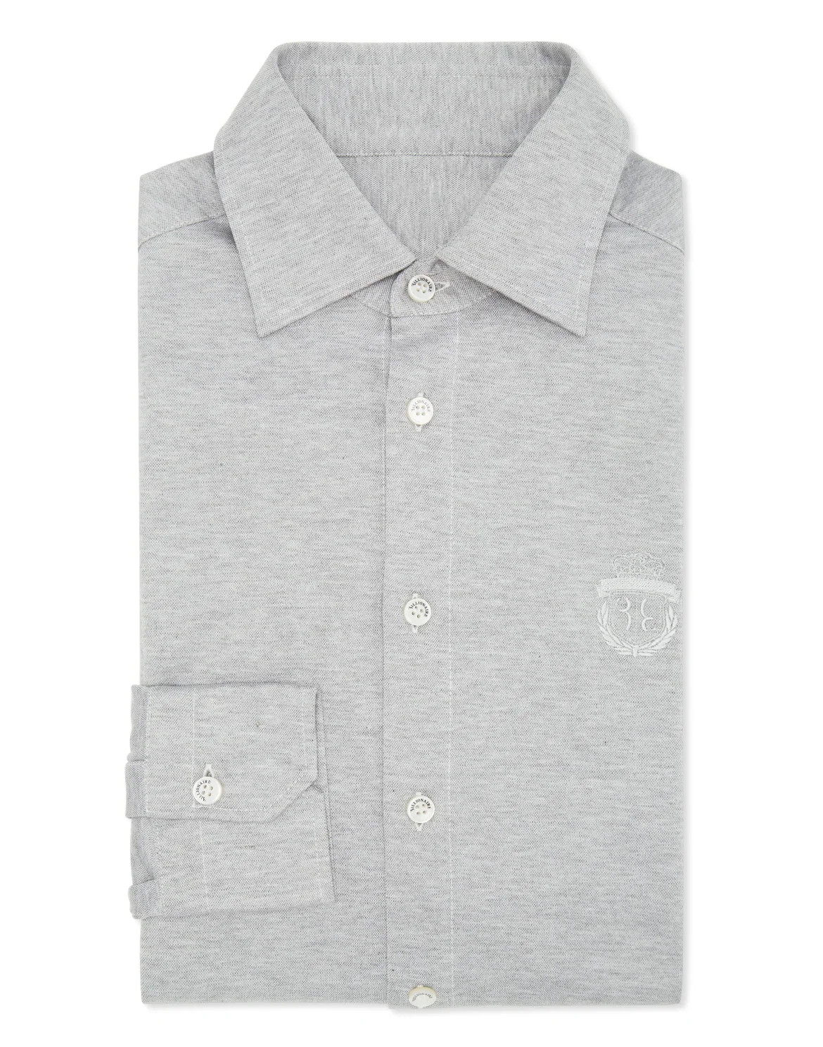 Shirt LS Crest, цвет: Серый