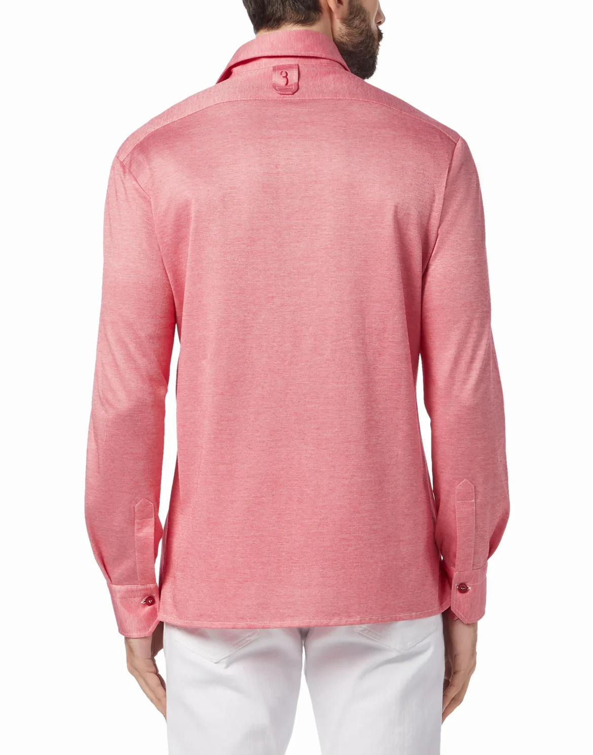 Shirt LS Crest, цвет: Красный