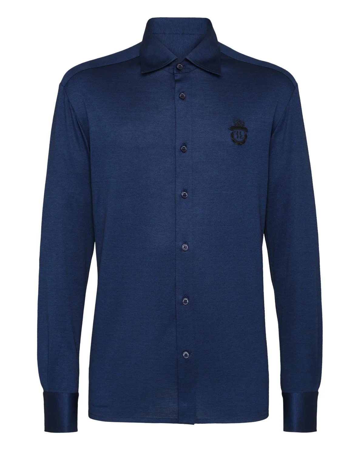 Shirt LS Crest, цвет: Синий