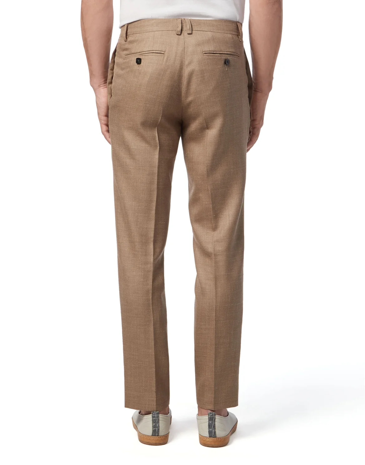 Long Trousers Chino Regular Fit Crest, цвет: Бежевый
