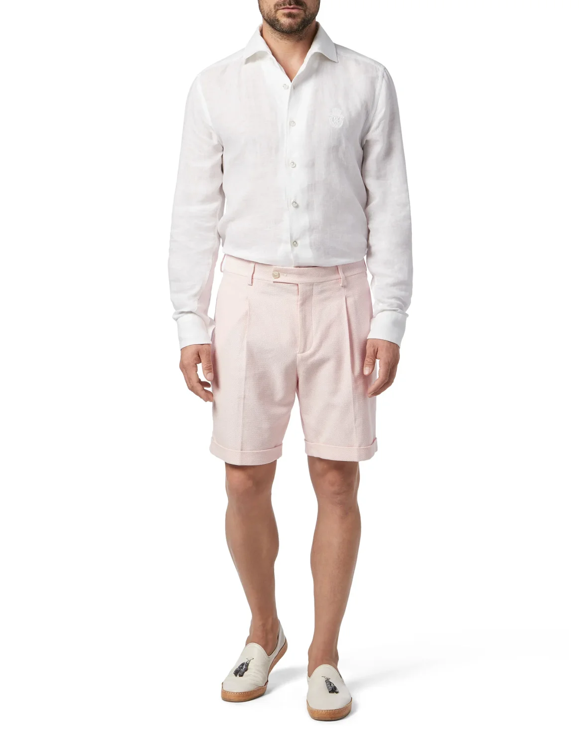 Short Trousers Regular Fit Crest, цвет: Розовый
