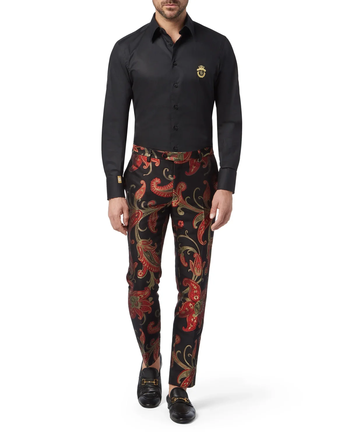 Short Trousers Slim Fit FS Baroque, цвет: Синий