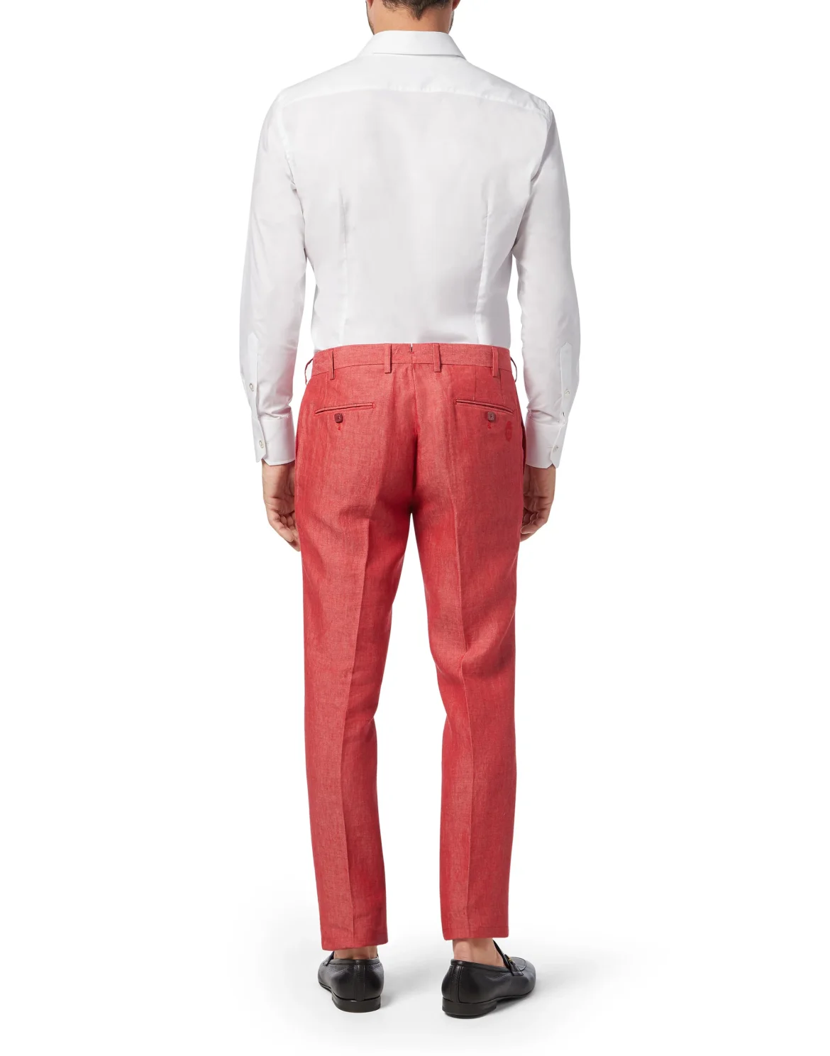 Slim Trousers Chino Crest, цвет: Красный