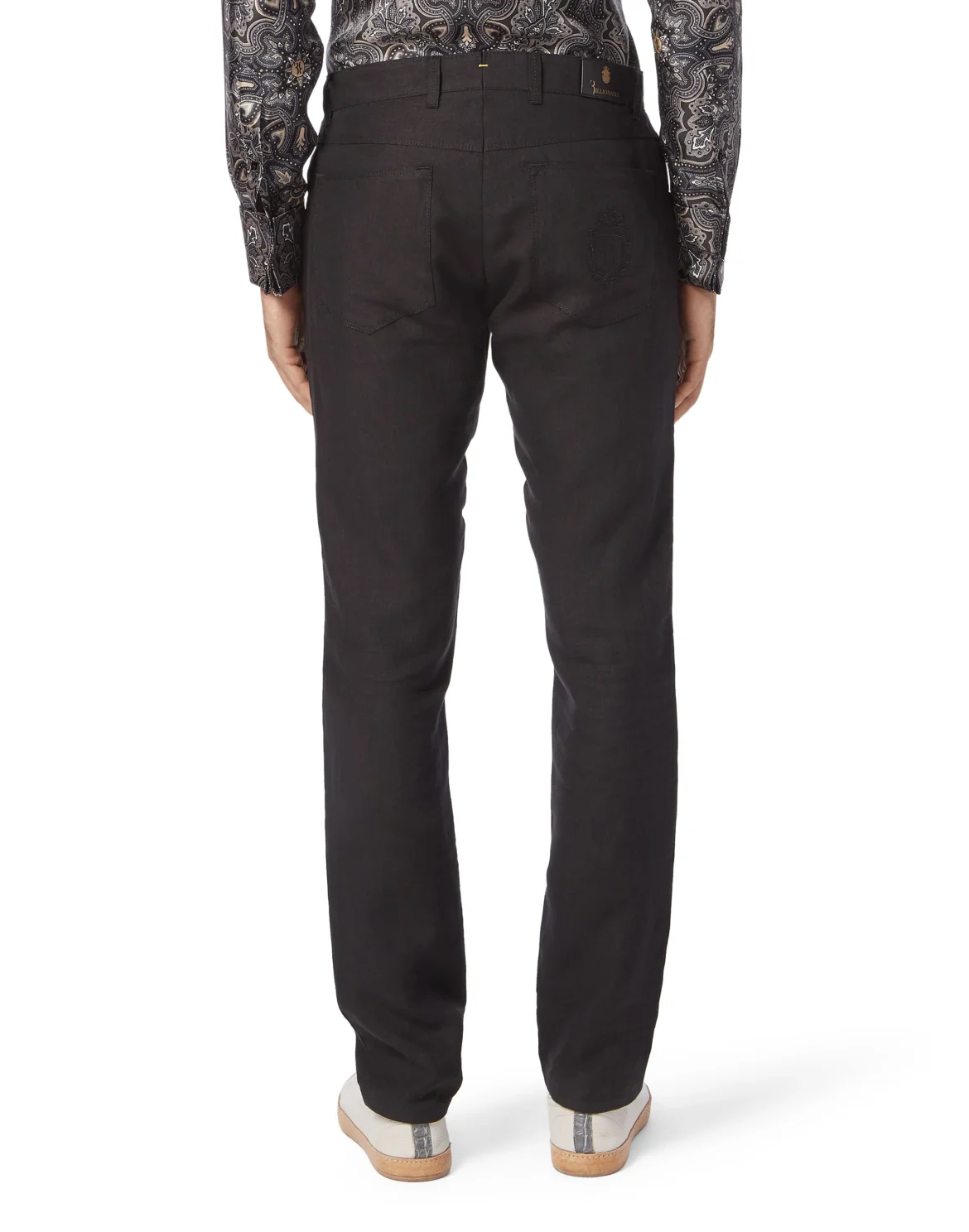 Slim Trousers Crest, цвет: Черный