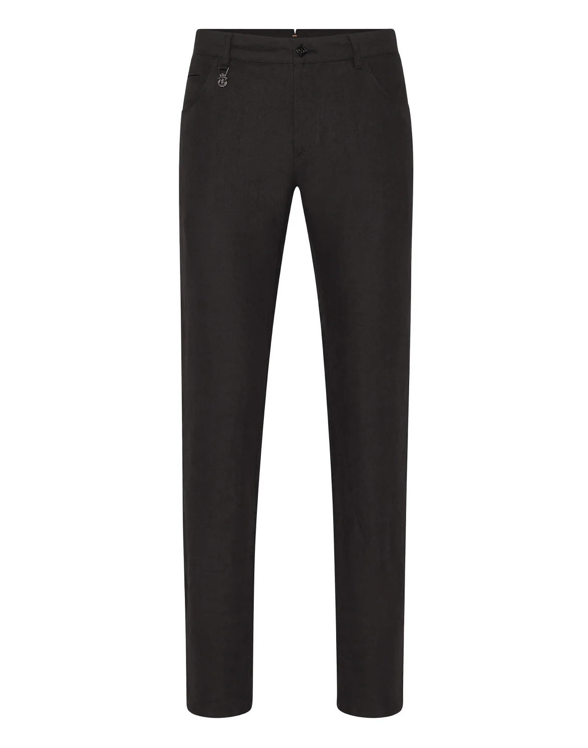 Slim Trousers Crest, цвет: Черный