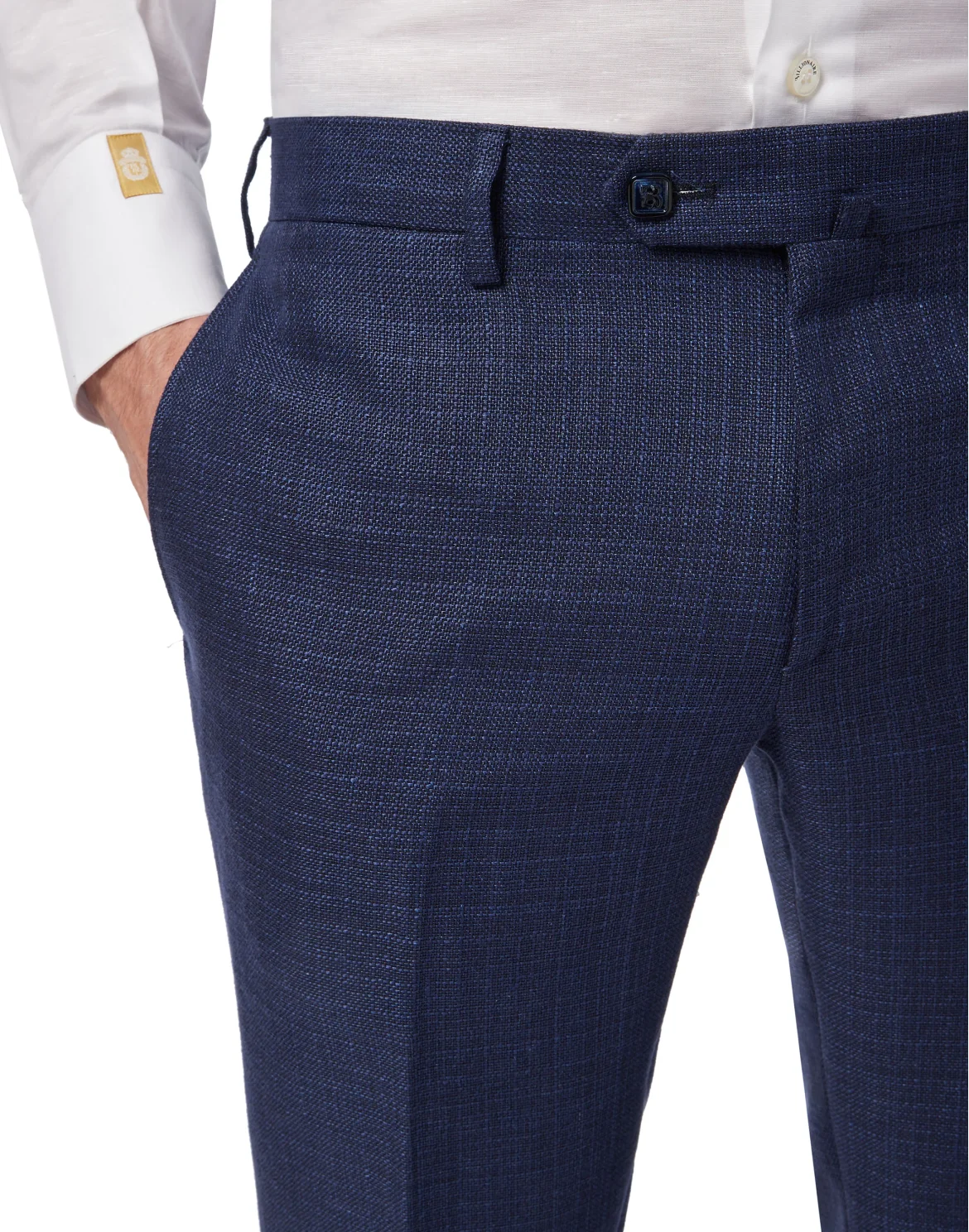 Slim Trousers Chino Double B, цвет: Синий