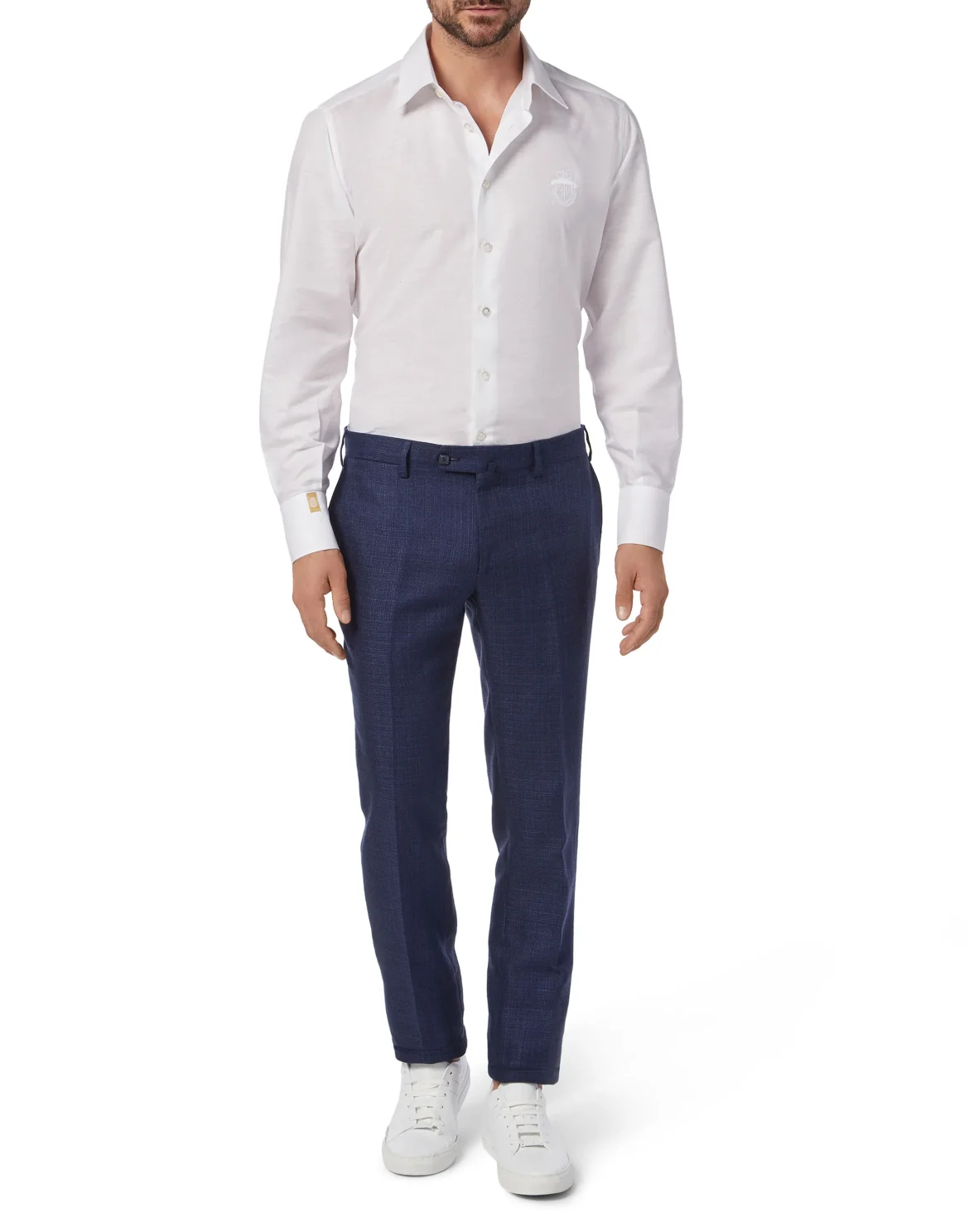 Slim Trousers Chino Double B, цвет: Синий