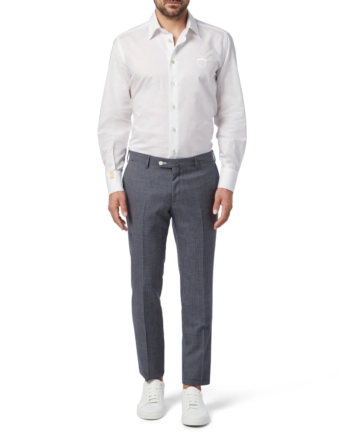 Slim Trousers Chino Double B, цвет: Синий