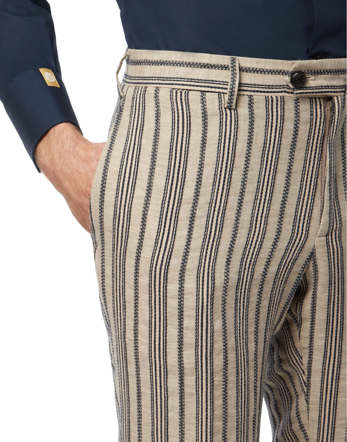 Slim Trousers  Chino Statement, цвет: Бежевый