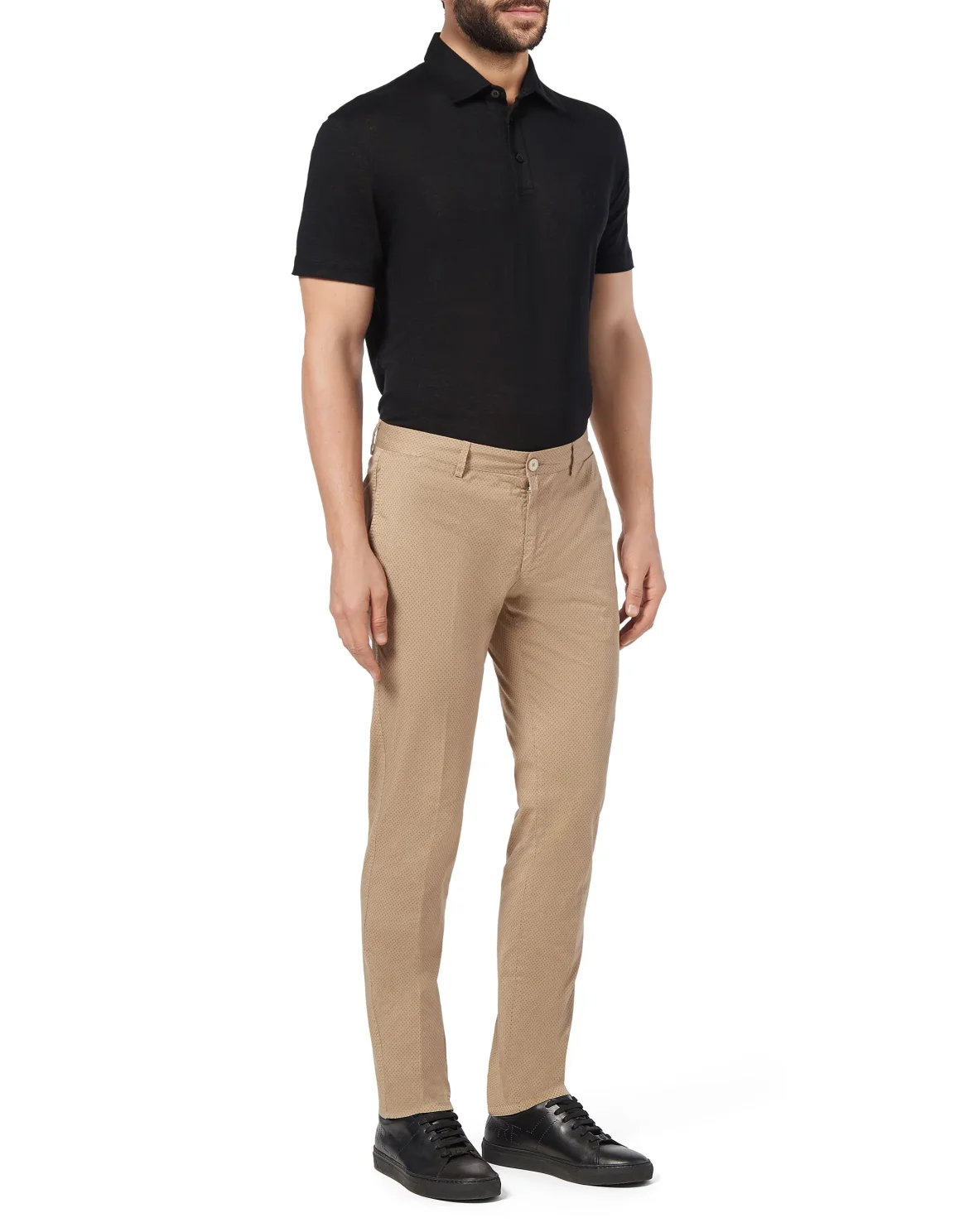 Slim Trousers Chino Double B, цвет: Бежевый