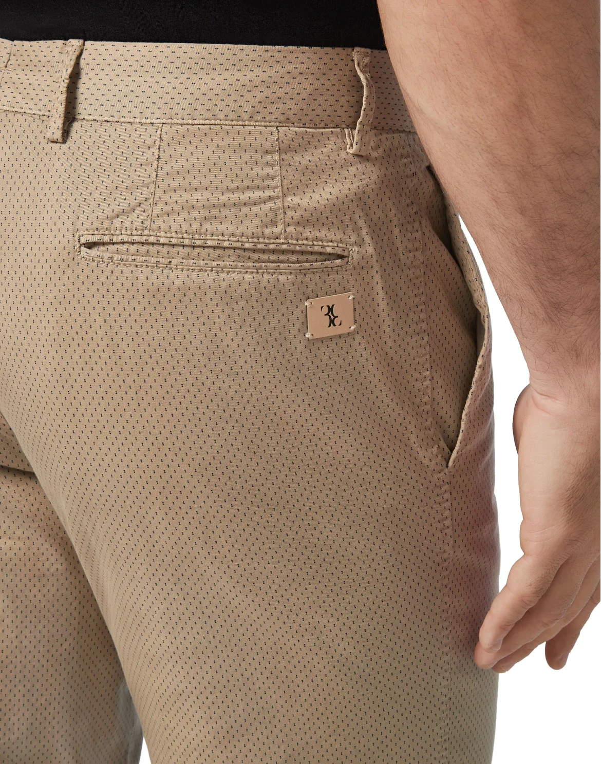 Long Trousers Regular Fit Chino Double B, цвет: Бежевый