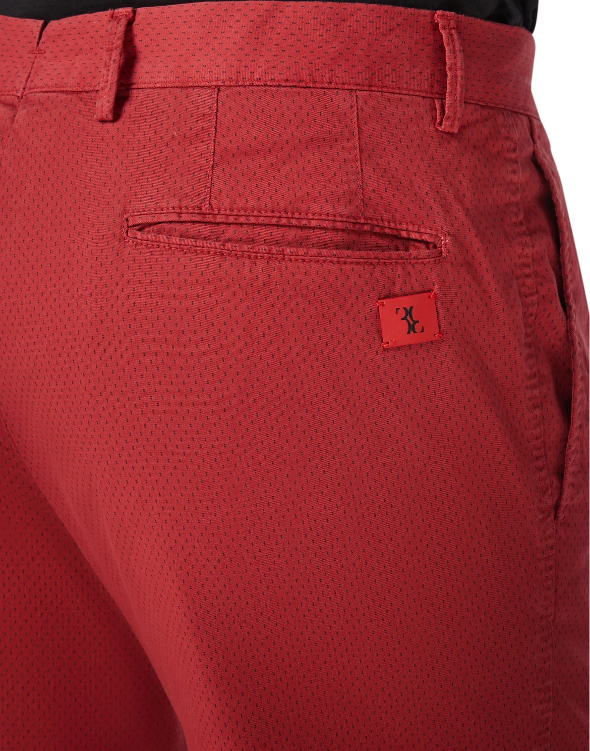Long Trousers Regular Fit Chino Double B, цвет: Красный