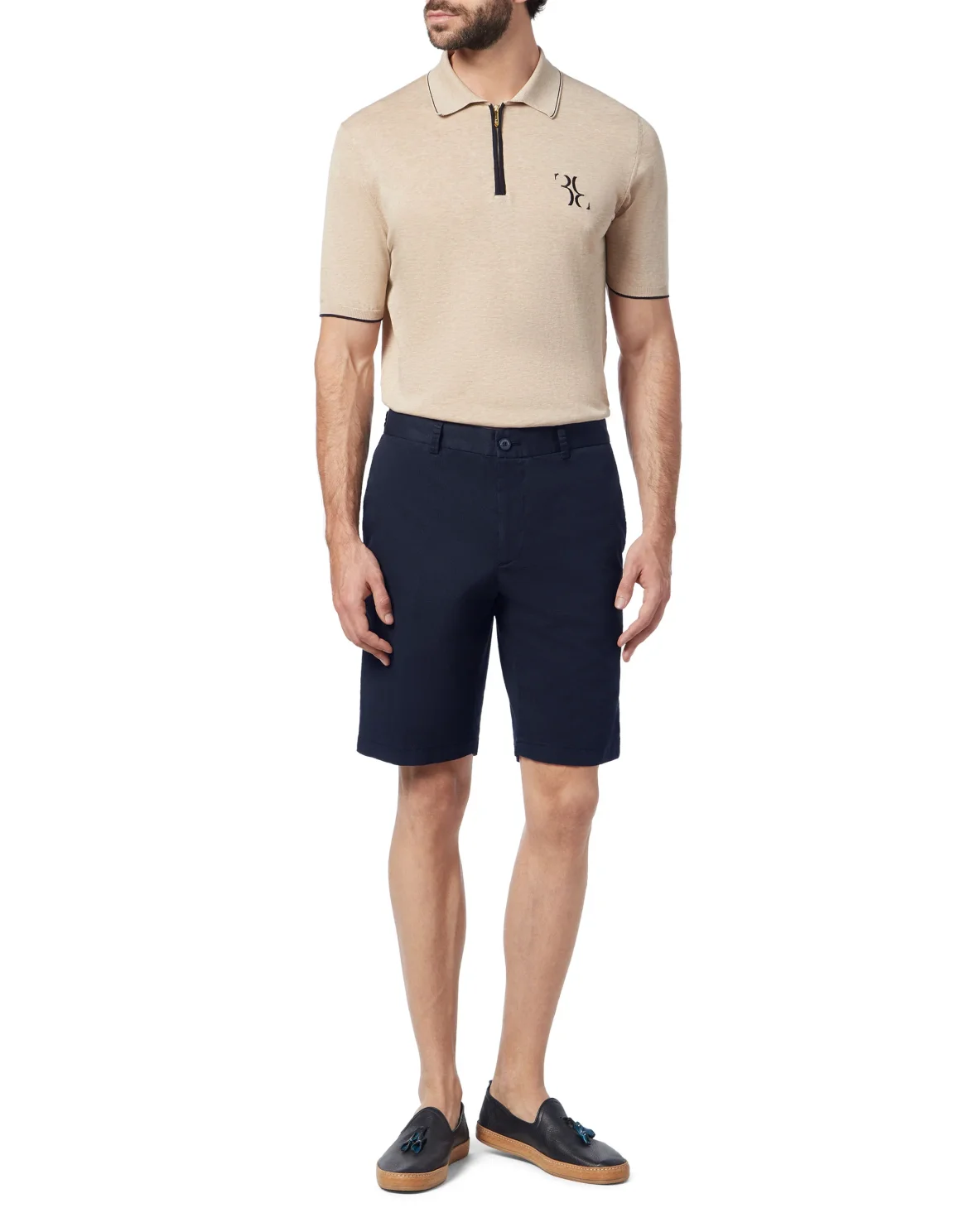 Short Trousers Slim Fit Double B, цвет: Синий