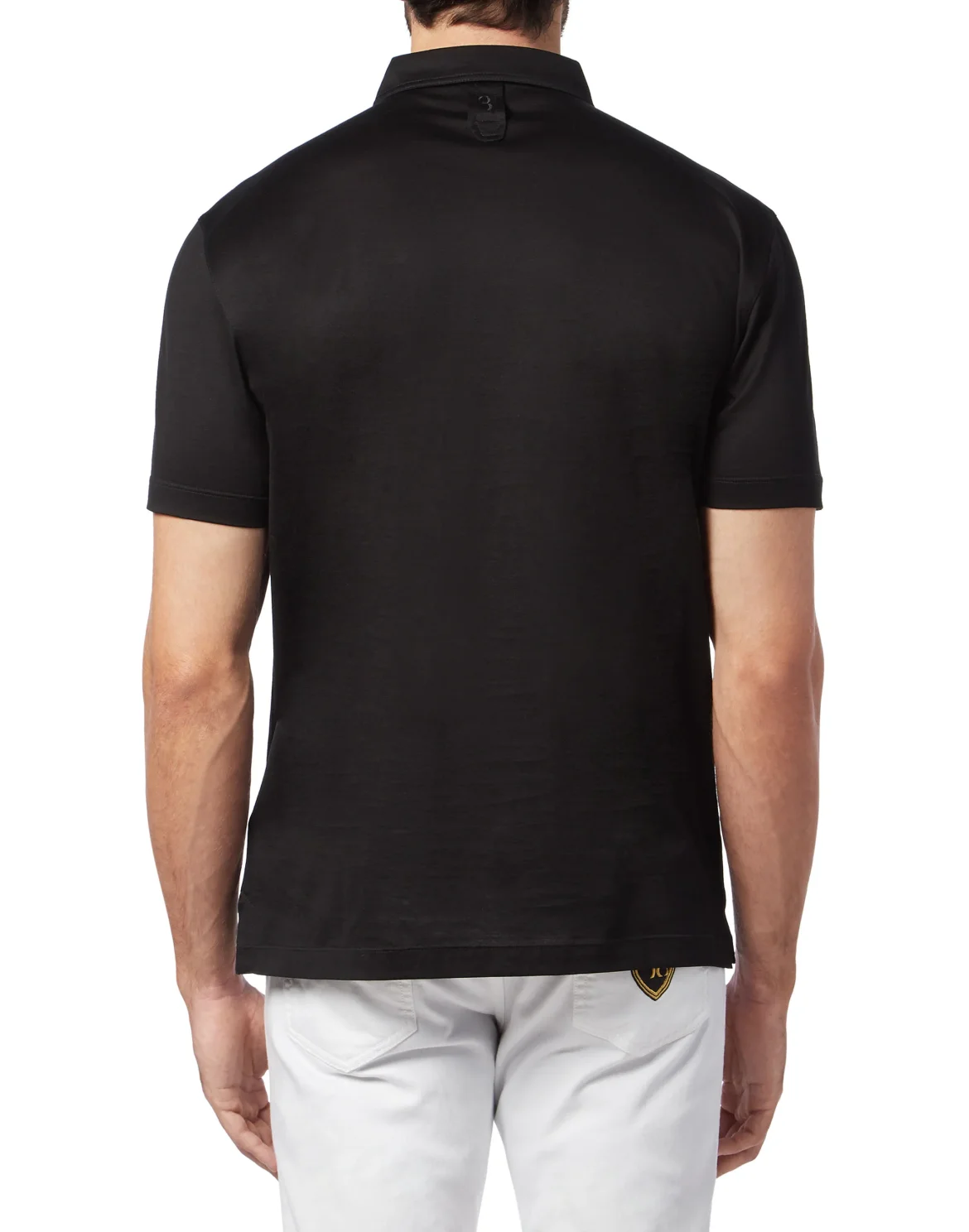 Polo shirt SS Crest, цвет: Черный