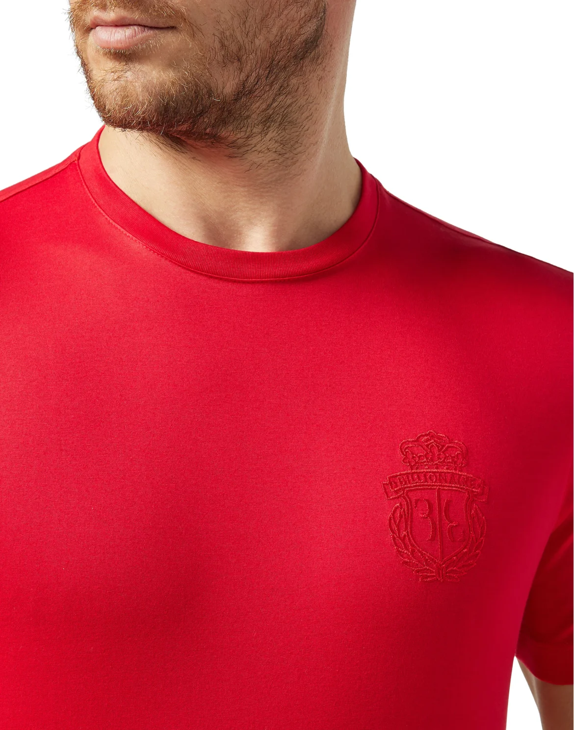 T-shirt Round Neck SS Crest, цвет: Красный