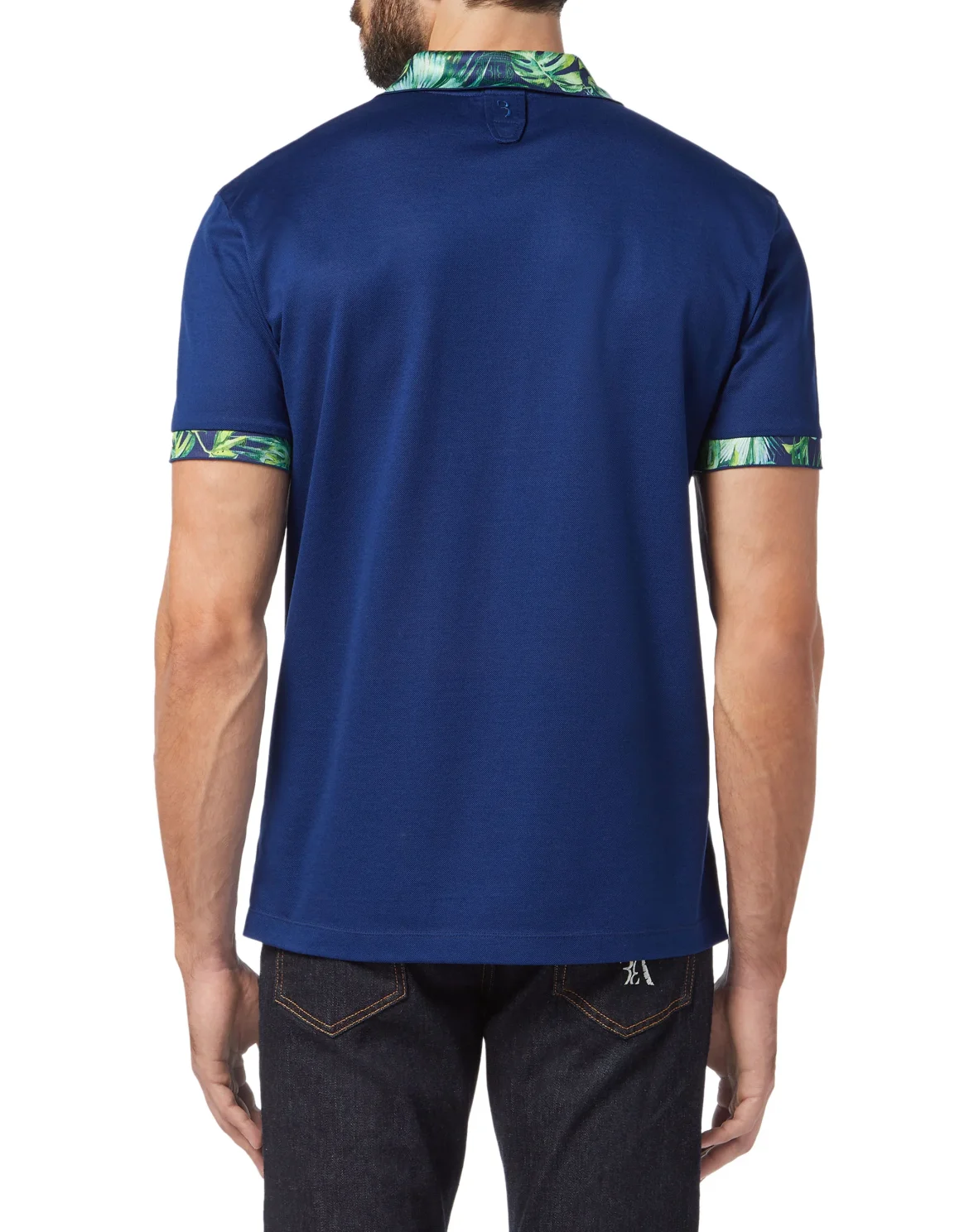 Polo shirt SS Palms, цвет: Синий