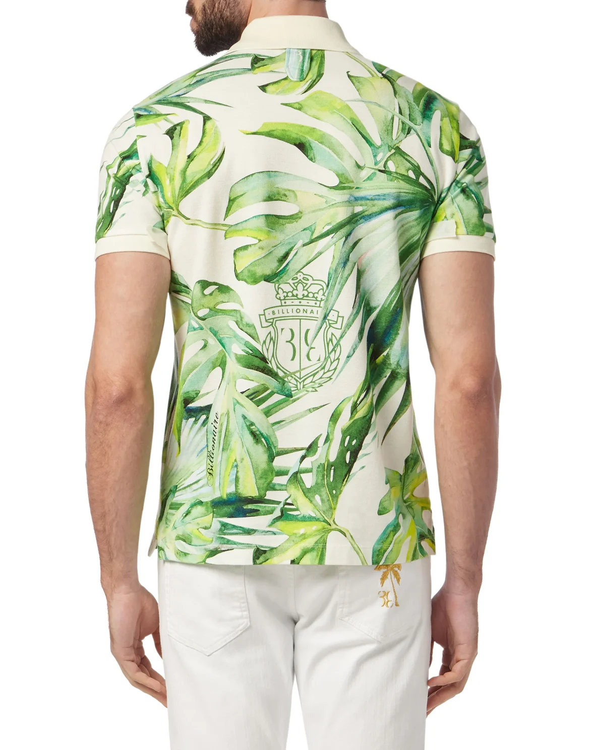 Polo shirt SS Palms, цвет: Белый