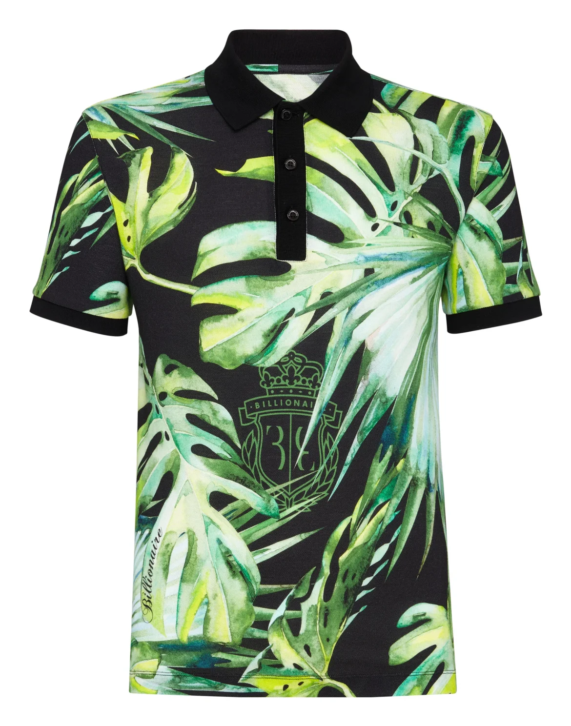 Polo shirt SS Palms, цвет: Черный