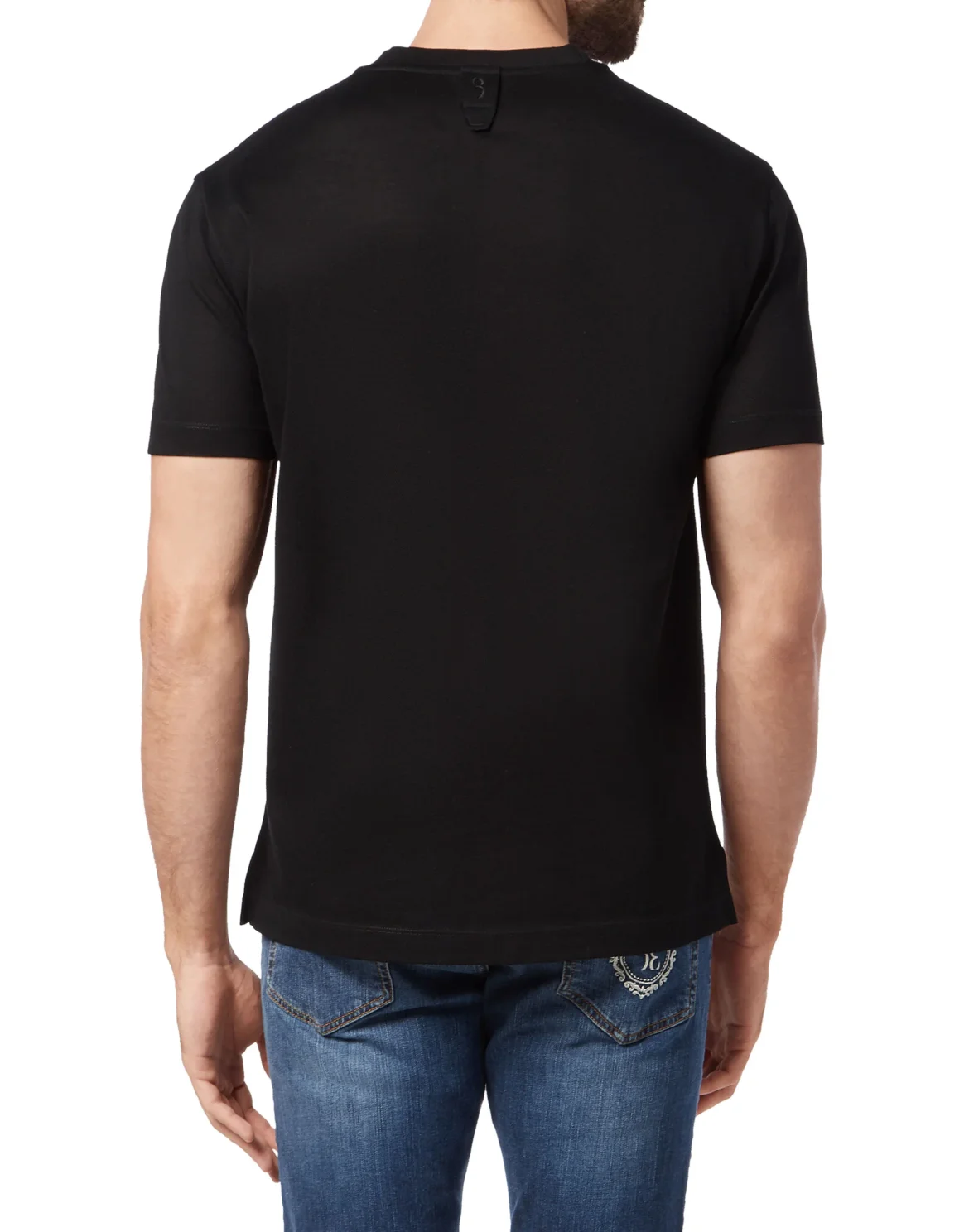 T-shirt Round Neck SS Crest, цвет: Черный