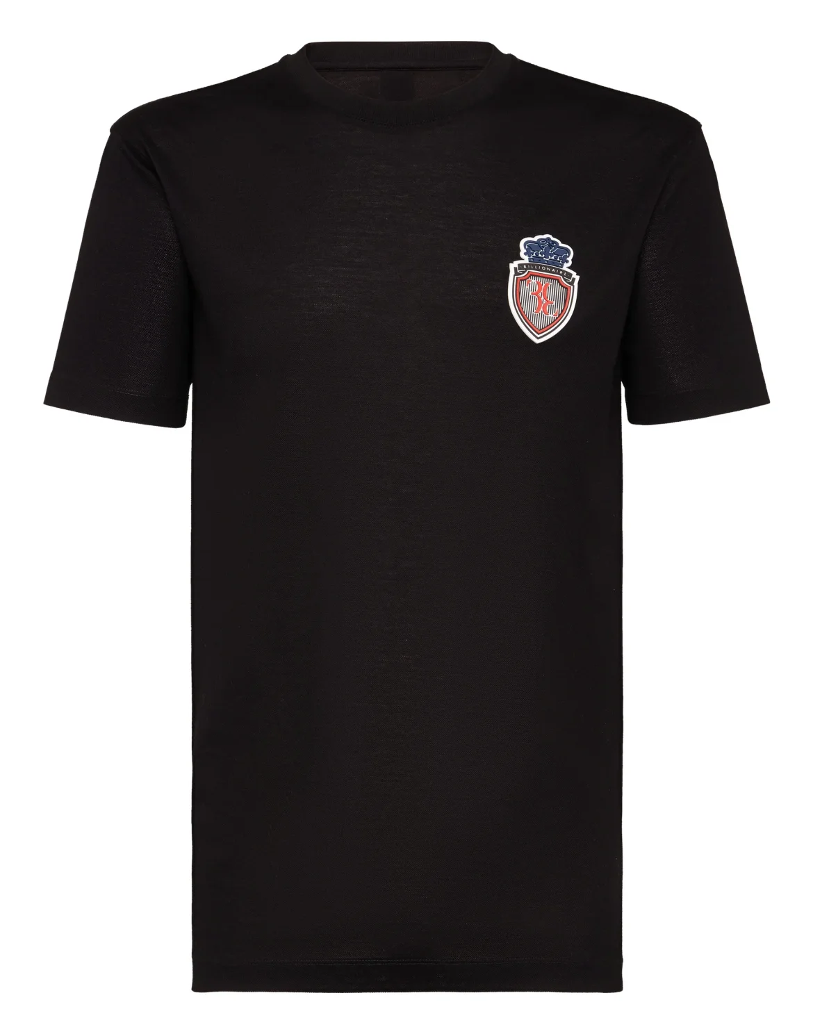 T-shirt Round Neck SS Crest, цвет: Черный