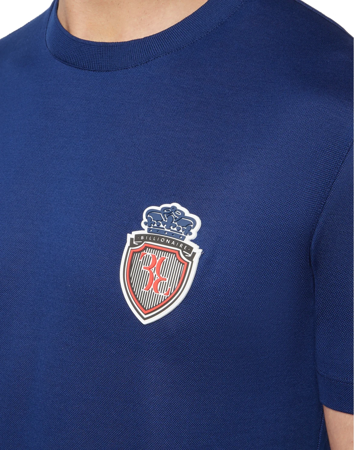 T-shirt Round Neck SS Crest, цвет: Синий