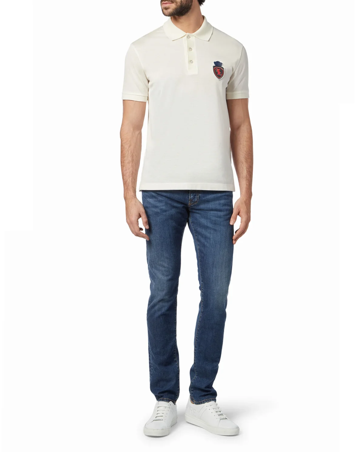 Polo shirt SS Palms, цвет: Белый