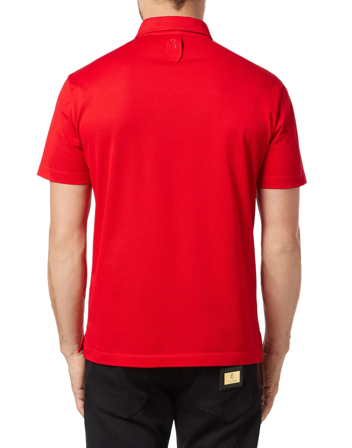 Polo shirt SS Crest, цвет: Красный