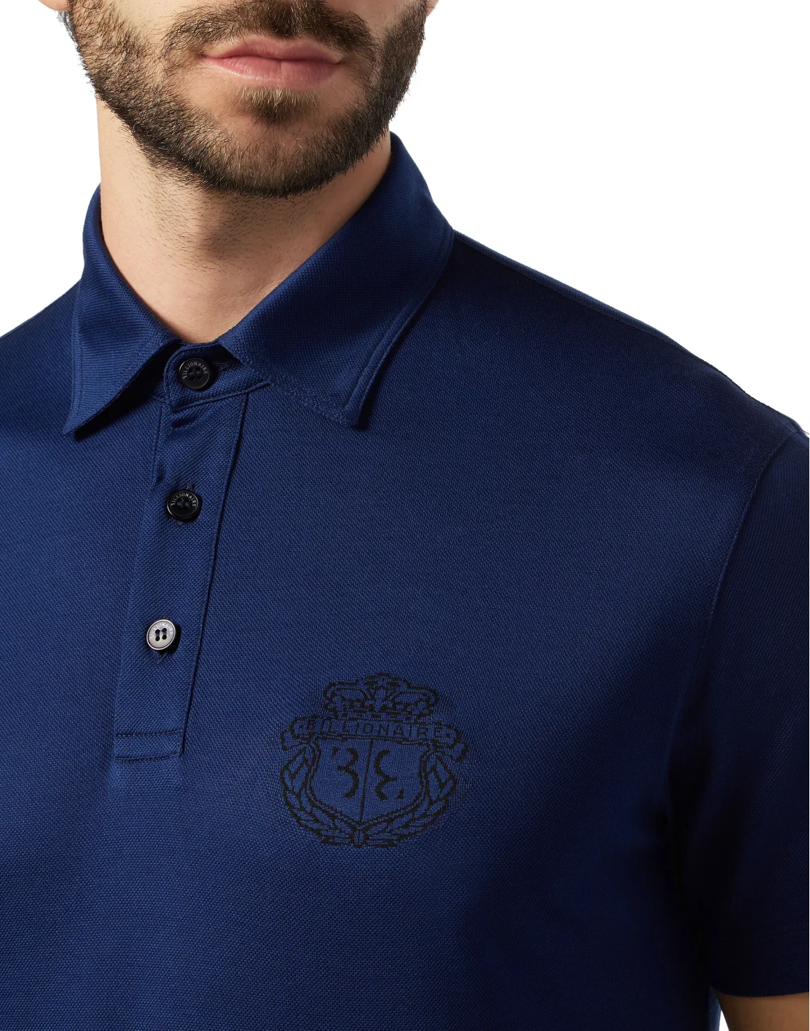 Polo shirt SS Crest, цвет: Синий