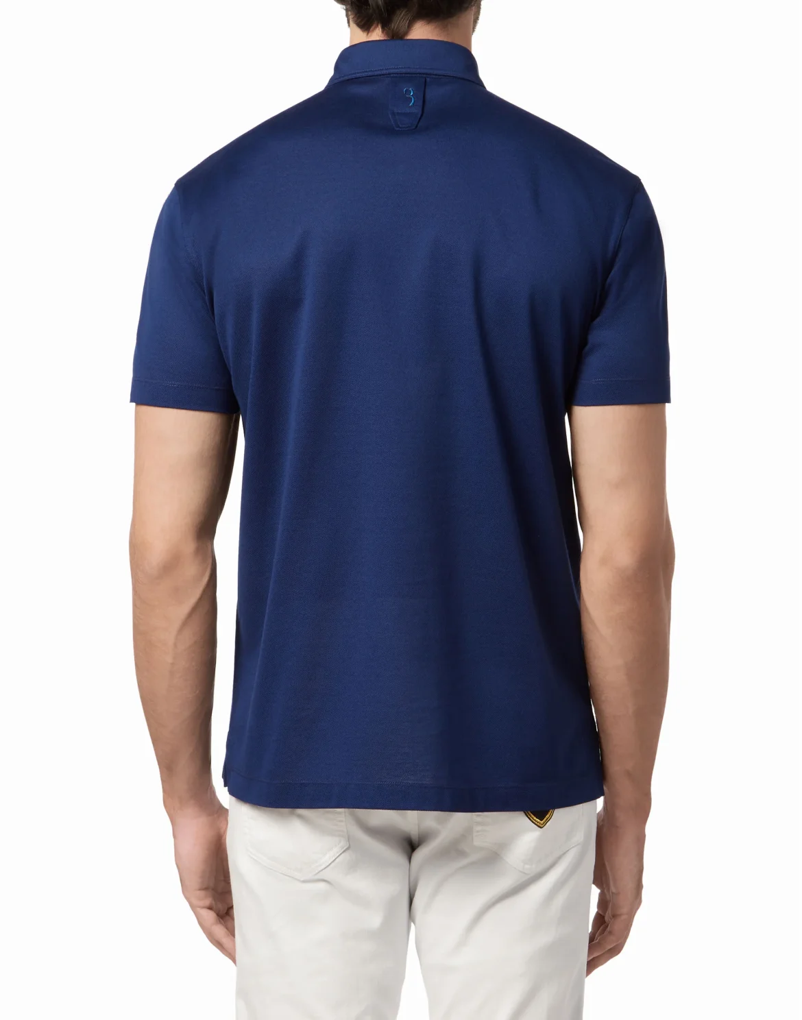 Polo shirt SS Crest, цвет: Синий