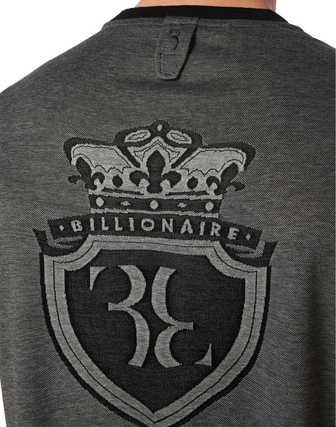 T-shirt Round Neck SS Crest, цвет: Черный