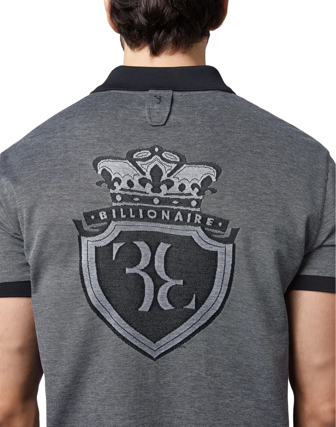 Polo shirt SS Crest, цвет: Черный